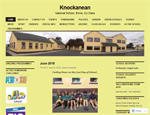 Tablet Screenshot of knockaneannationalschool.com